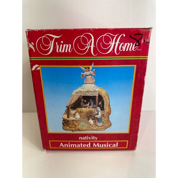 Trim A Home Mistletoe Magic Animated Christmas Musical Animated Musical Nativity - Picture 8 of 13